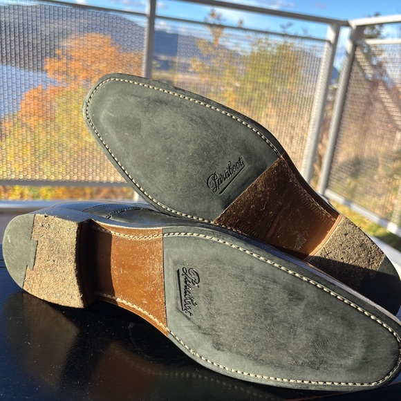 Paraboot black leather dress shoes - Picture 3 of 6